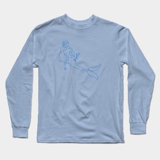 Mermaid bubbles Long Sleeve T-Shirt